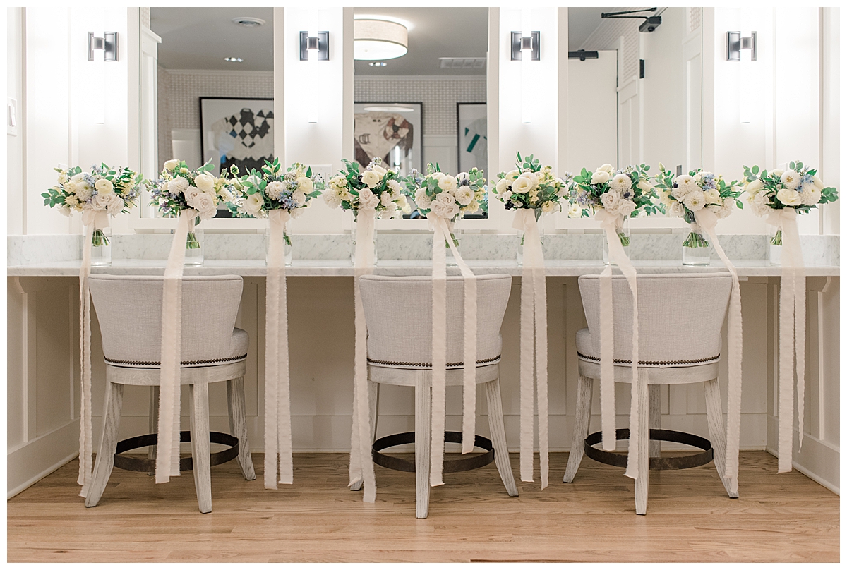 Bridal suite at Darby House in Ohio photographed by Columbus, Ohio wedding photographer Ashleigh Grzybowski