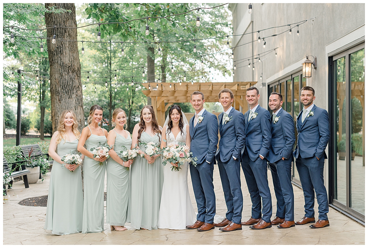 Pastel and Navy wedding colors